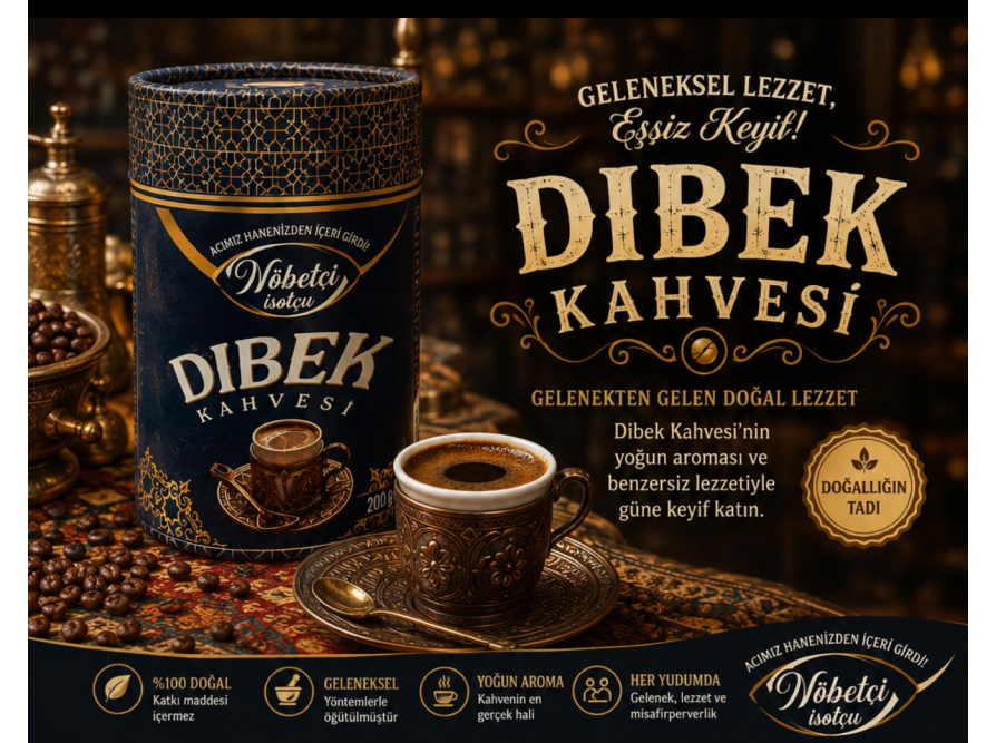 Yöresel Toz Dibek Kahvesi